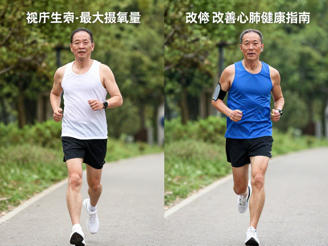 中老年健身跑,提升最大摄氧量,改善心肺健康指南