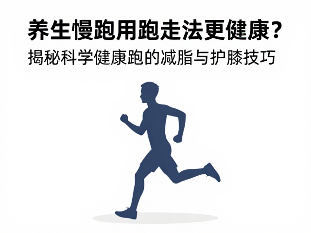 养生慢跑用跑走法更健康?揭秘科学健康跑的减脂与护膝技巧