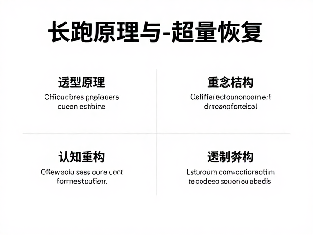 长跑原理与超量恢复,如何提升心理耐受能力
