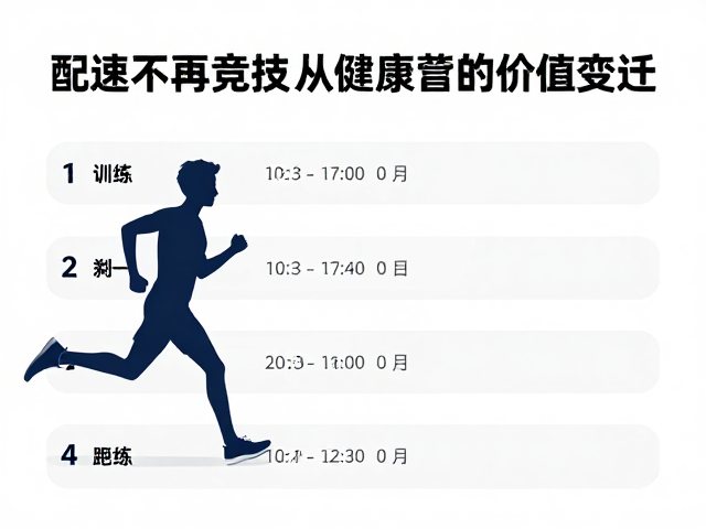 配速不再只为竞技，从训练到健康管理的价值变迁