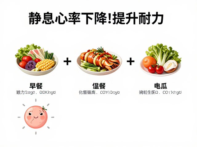 静息心率下降？3款恢复餐助你提升耐力，科学训练不受伤
