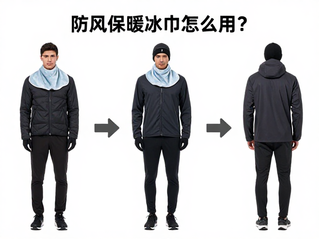 防风保温冰巾怎么用?温控跑装搭配指南,冬季跑步更保暖