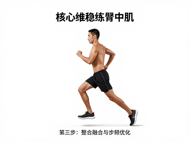 核心维稳练臀中肌,3步提升步频稳定性,跑步更稳不伤膝
