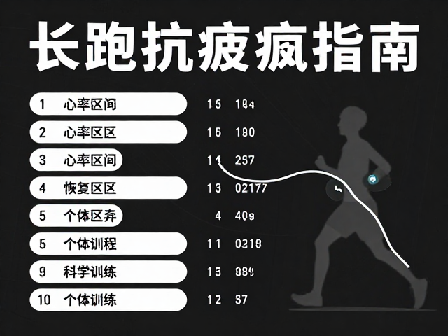 长跑抗疲指南,利用心率区间与恢复跑科学训练