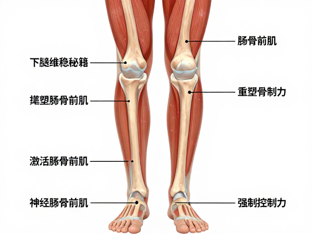 下肢维稳秘籍,激活胫骨前肌,重塑骨盆水平控制力