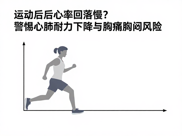 运动后心率回落慢？警惕心肺耐力下降与胸痛胸闷风险