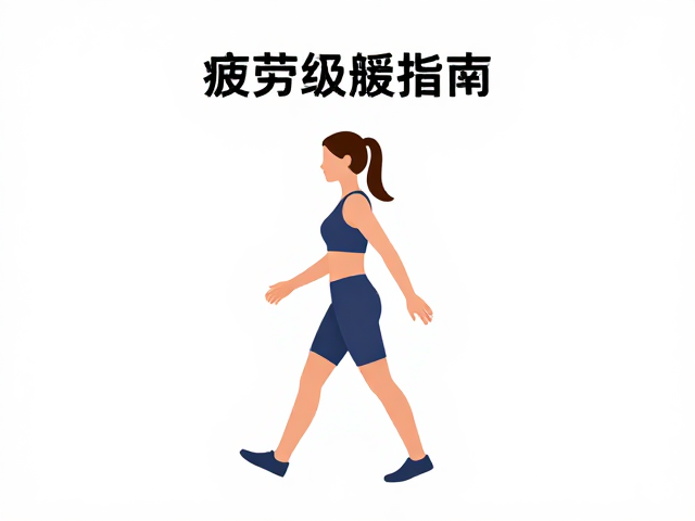 疲劳缓解指南，低强度步行激活大腿后侧腘绳肌，轻松恢复活力