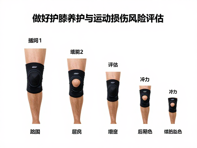 循序渐进增加跑量,做好护膝养护与运动损伤风险评估