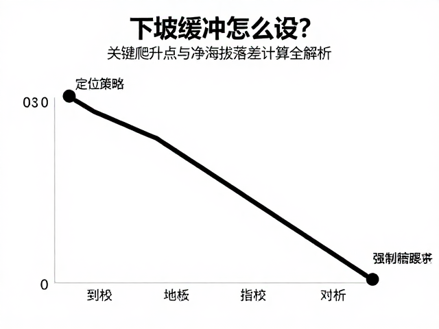 下坡缓冲怎么设?关键爬升点与净海拔落差计算全解析