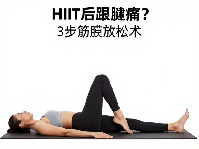 HIIT后跟腱痛?3步筋膜放松术,快速缓解跟腱周围组织紧张