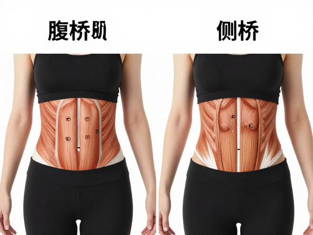 腹横肌激活,侧桥左右差异解析,核心夯实训练指南