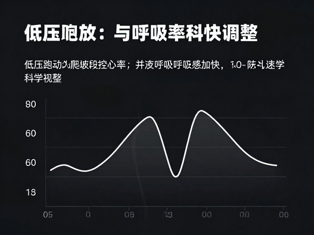 低压跑动爬坡段控心率,呼吸频率加快如何科学调整?