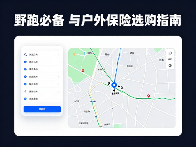 野跑必备，轨迹文件下载与户外保险选购指南