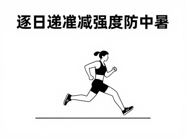 高温防暑指南，连跑稳态训练，逐日递减强度防中暑