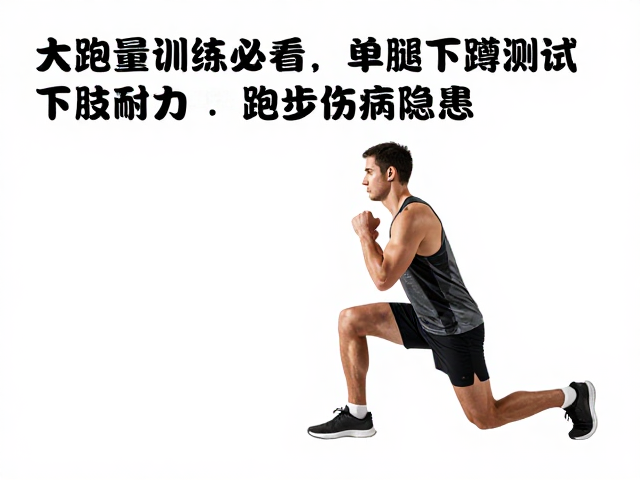 大跑量训练者必看,单腿下蹲测试下肢耐力,揭秘跑步伤病隐患