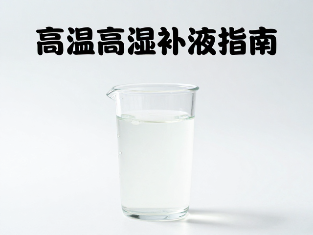 高温高湿补液指南，观察尿液颜色快速补液并增加钠量