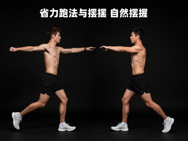 省力跑法,掌握摆臂横摆与自然摆臂,轻松提升跑步效率