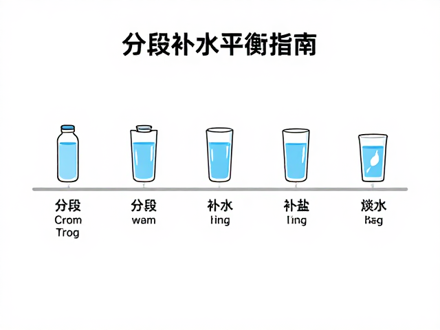 运动后分段补水补钠盐,快速恢复电解质平衡指南