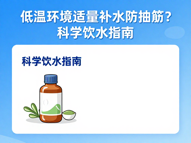 低温环境如何适量补水防抽筋?科学饮水指南