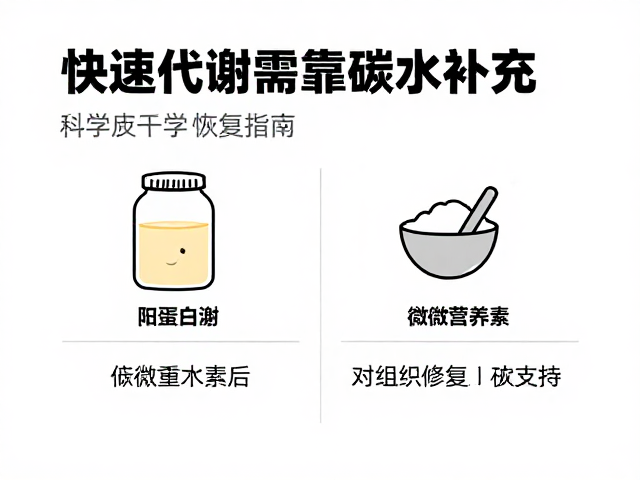 运动后延迟性酸痛?快速代谢需靠碳水补充,科学恢复指南