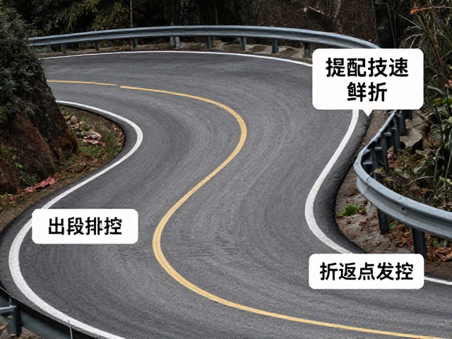 折返点坡道急弯下坡失控?起伏路适配技巧详解