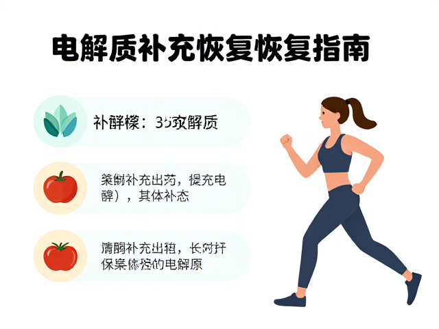 运动后身心休整,电解质补充与步态稳定性恢复指南