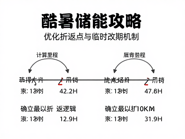 酷暑储能攻略，优化折返点与临时改期机制，轻松应对高温挑战
