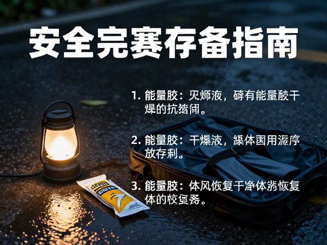 湿路跑应急照明与能量胶干燥存放指南,安全完赛必备技巧