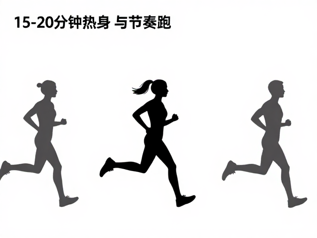 马拉松目标配速训练,15-20分钟慢跑热身与节奏跑结合指南
