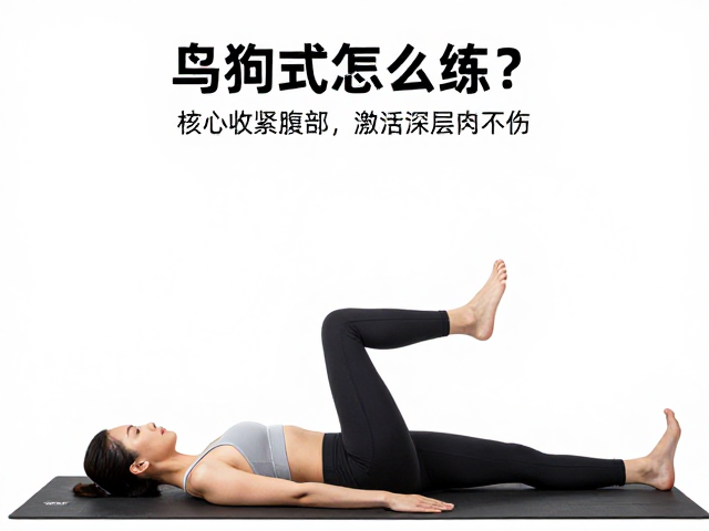 鸟狗式怎么练?核心特训收紧腹部,激活深层肌肉不伤腰