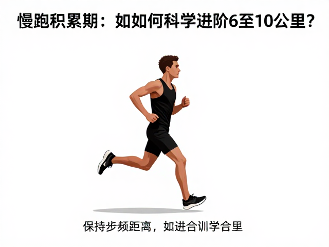 慢跑积累期,保持步频稳定,如何科学进阶6至10公里?