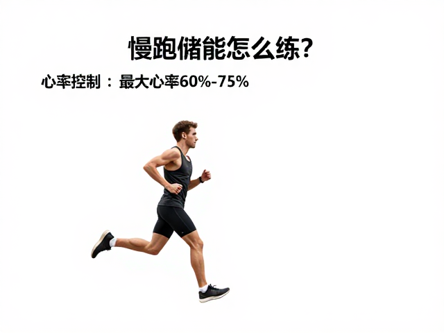 慢跑储能怎么练?安排恢复跑,心率控制在最大心率60%-75%