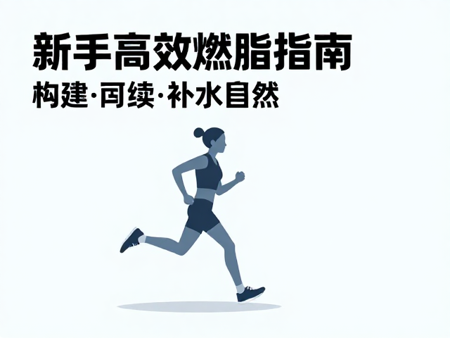 跑步基础打底,补水补能,步幅自然,新手高效燃脂指南