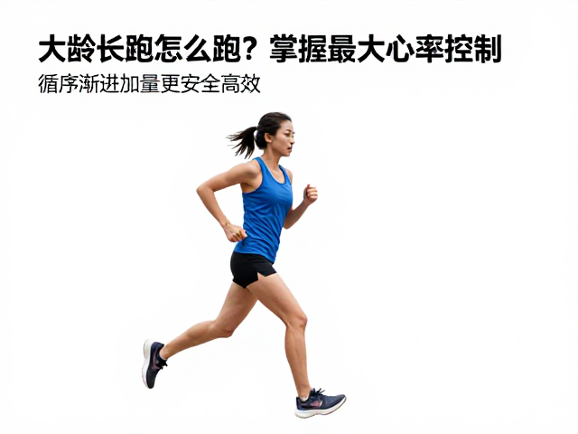 大龄长跑怎么跑?掌握最大心率控制,循序渐进加量更安全高效