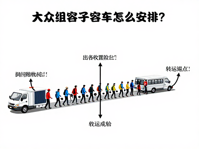 大众组选手排队收容车怎么安排?参赛流程全解析