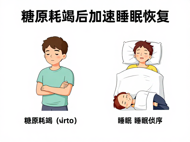 糖原耗竭后如何通过代谢原理加速睡眠恢复