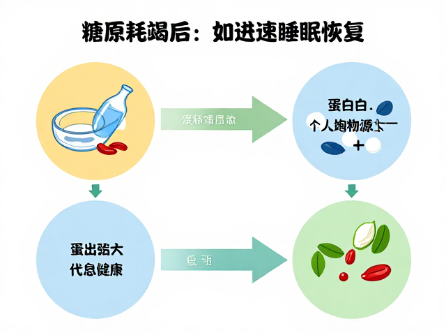 糖原耗竭后如何通过代谢原理加速睡眠恢复