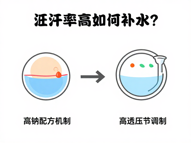 出汗率高如何补水？高钠配方维持体液平衡的科学指南