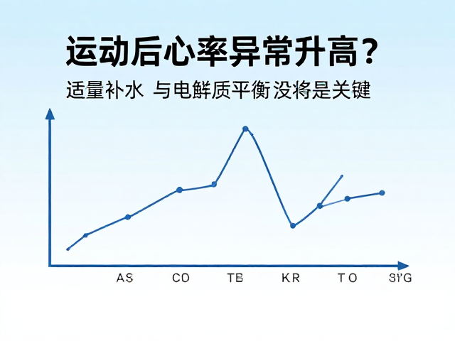 运动后心率异常升高?适量补水与电解质平衡是关键