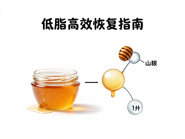 蜂蜜少量添加的快速碳水补能法，低脂高效恢复指南