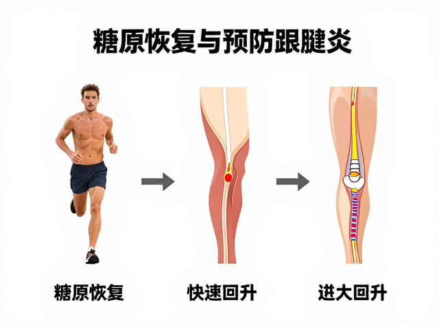 跑步后糖原恢复与预防跟腱炎,让状态快速回升的3大关键