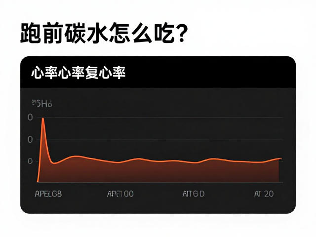 跑前碳水怎么吃?结合恢复心率,打造持久训练耐力体系