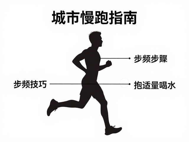 城市慢跑指南,步频技巧与跑前适量饮水的科学搭配