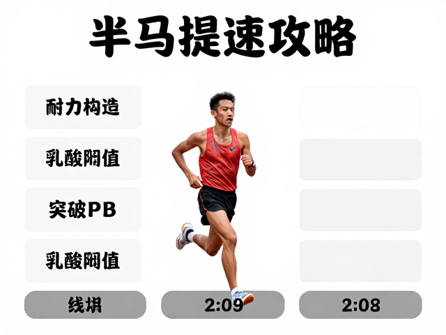 半马提速攻略,科学竞技提升与成绩预测,突破PB关键