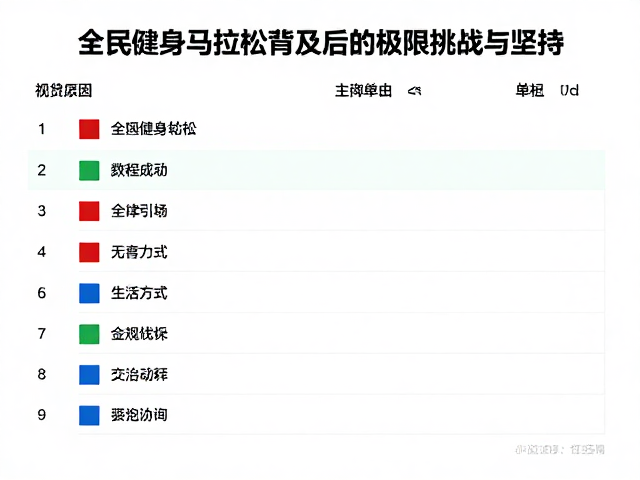 从赛事演进看全民健身，马拉松普及背后的极限挑战与坚持