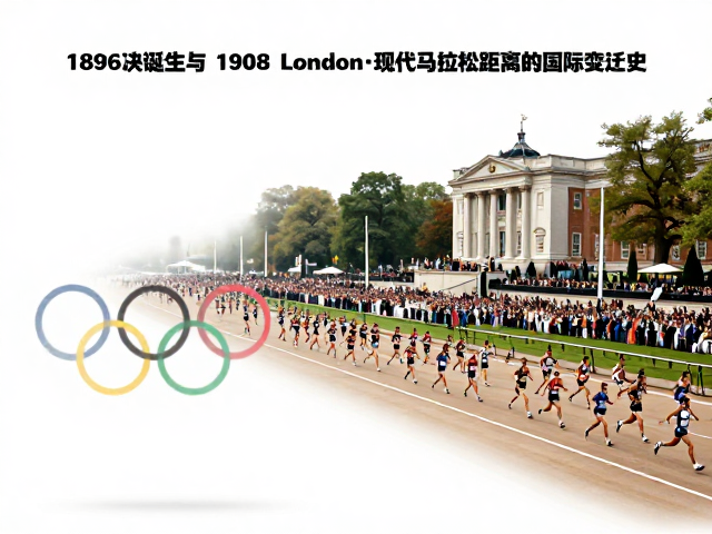 1896奥运诞生与1908伦敦42.195公里,现代马拉松距离的国际变迁史