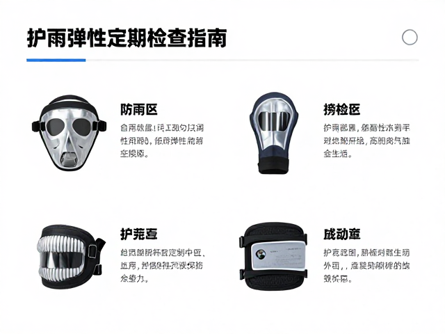 防雨配件与反光材料怎么选?护具弹性定期检查指南