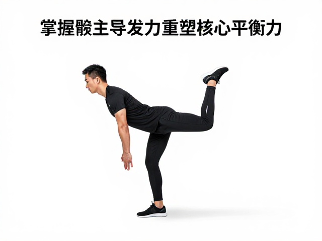 单腿硬拉总晃?掌握髋主导发力与落地缓冲,重塑核心平衡力