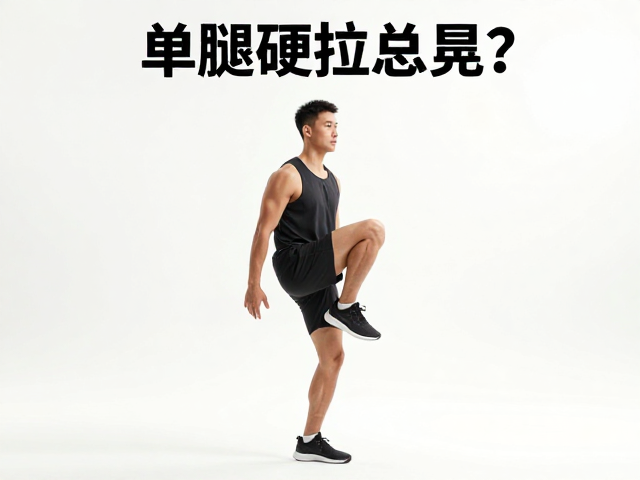 单腿硬拉总晃？掌握髋主导发力与落地缓冲，重塑核心平衡力