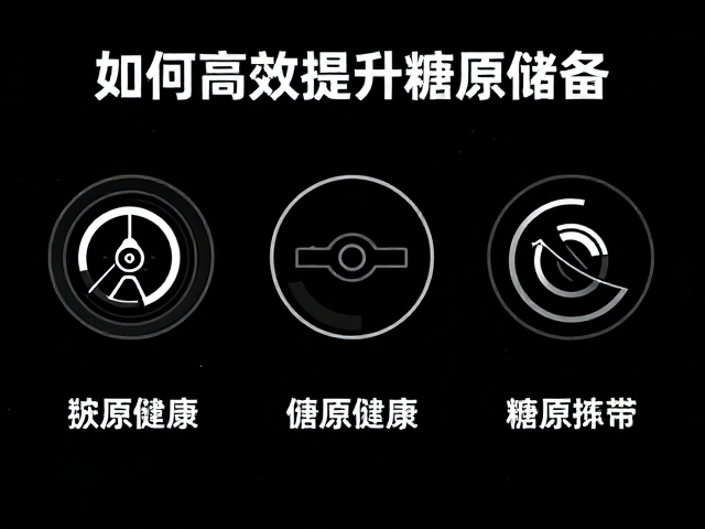 赛前储能与电解质，如何高效提升糖原储备？